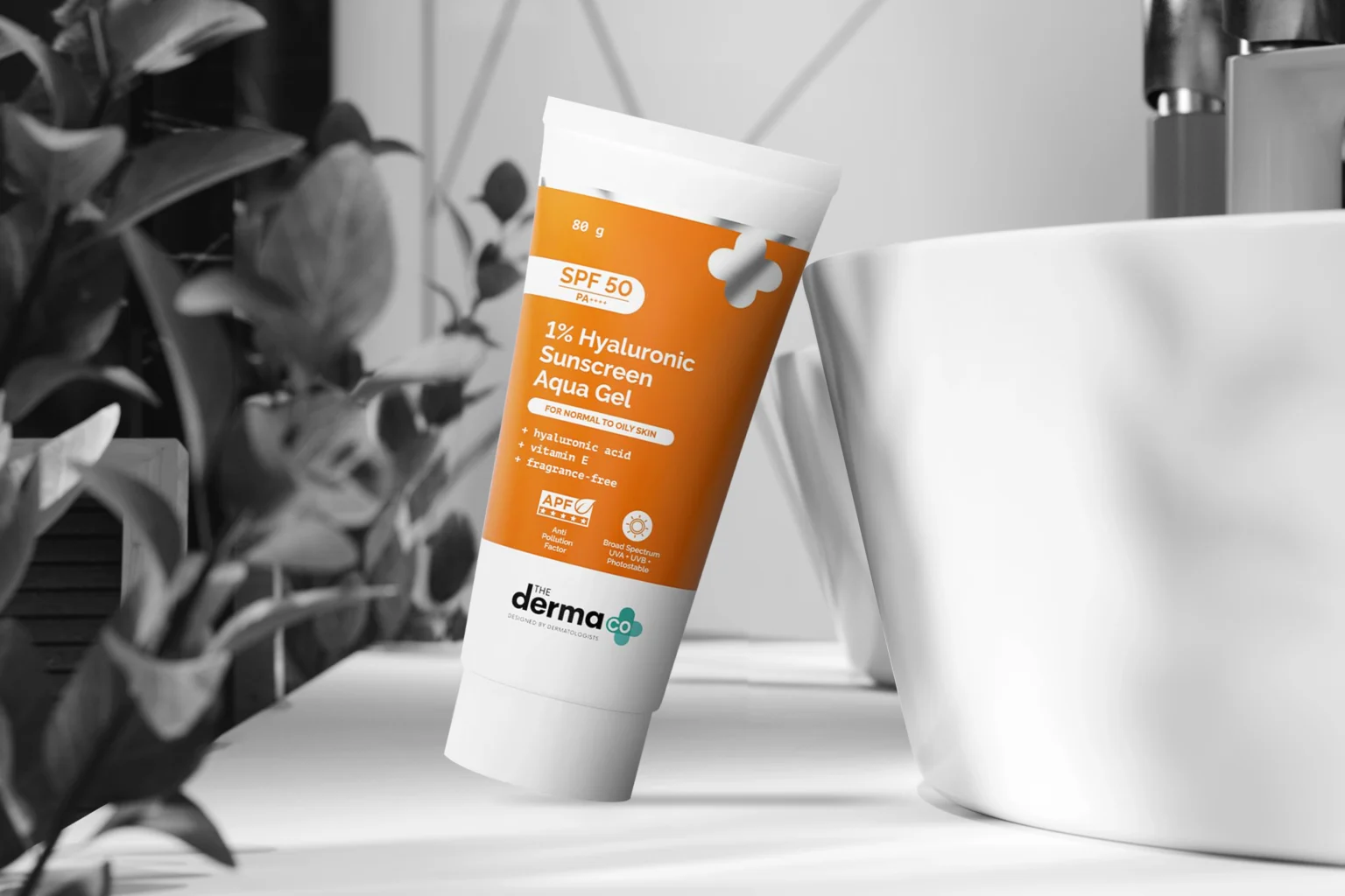 The Derma Co 1% Hyaluronic Sunscreen SPF 50 P++++