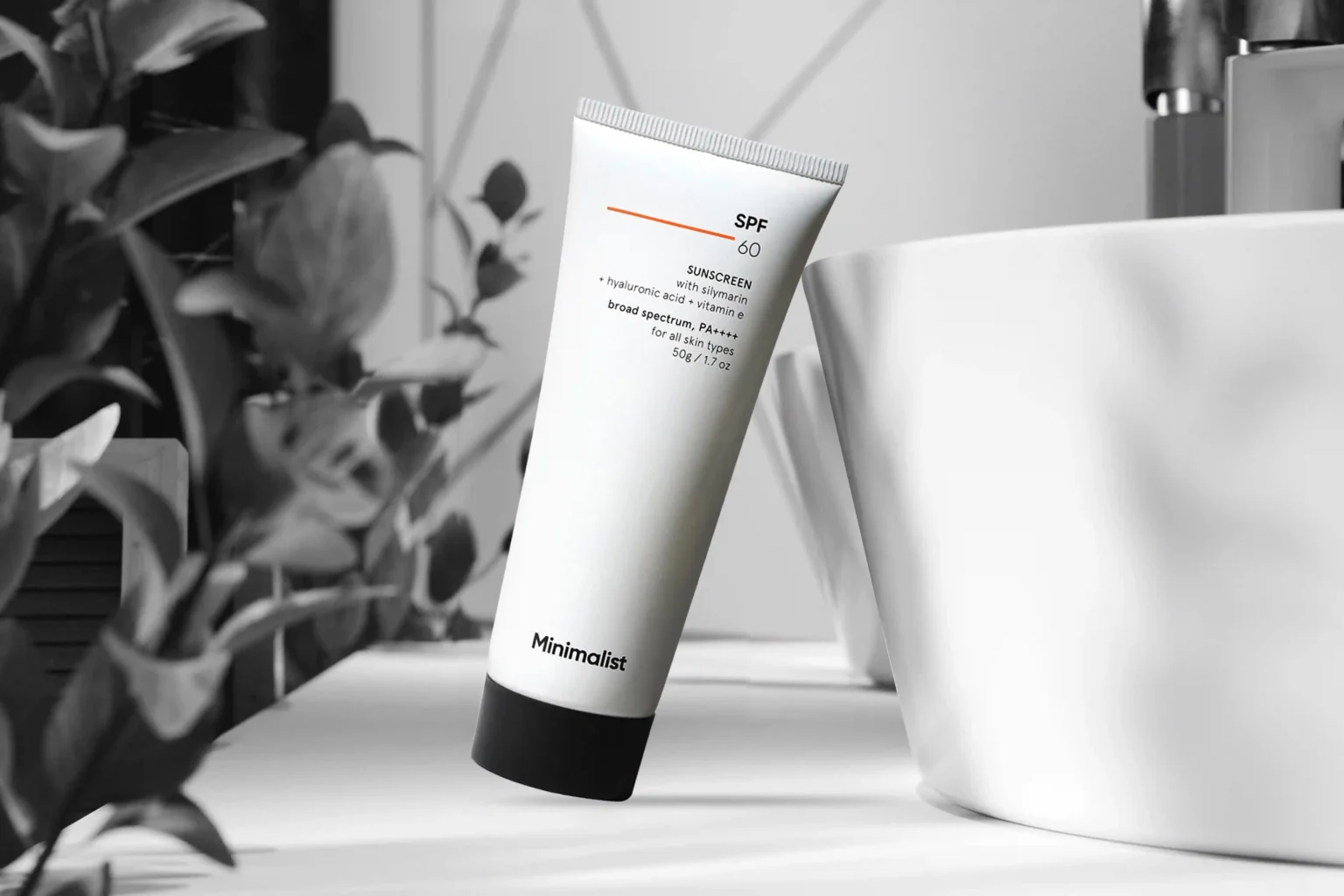 Minimalist Sunscreen SPF 50 with Silymarin