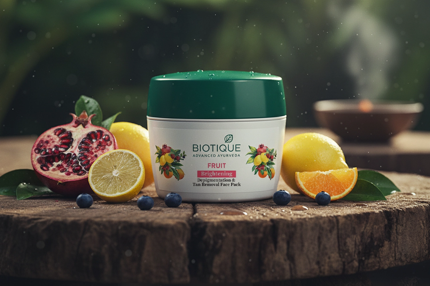 Biotique Fruit Brightening Face Pack for Glowing Skin