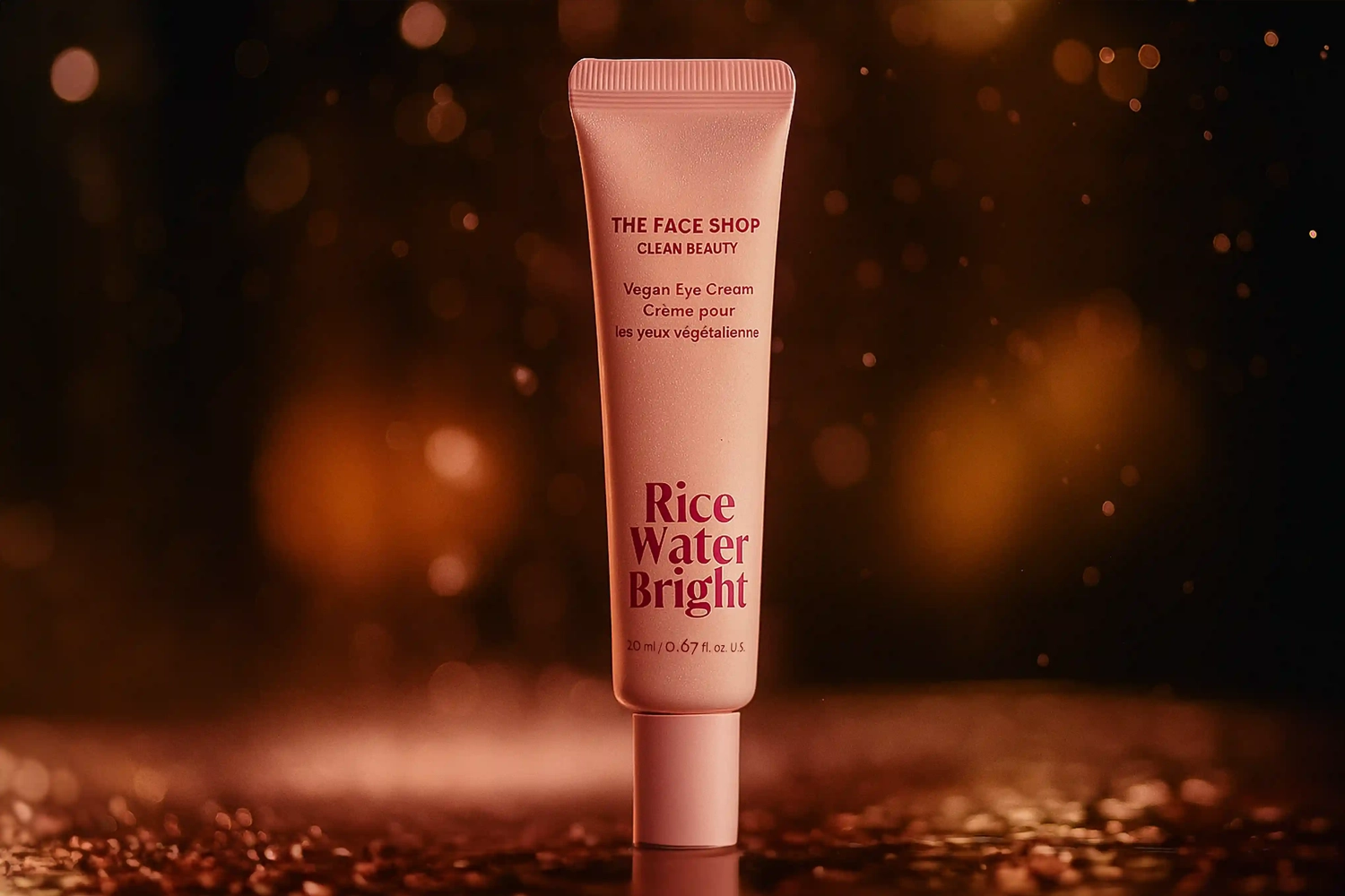 The Face Shop Rice Water Bright Vegan Eye Cream for Dark Circles