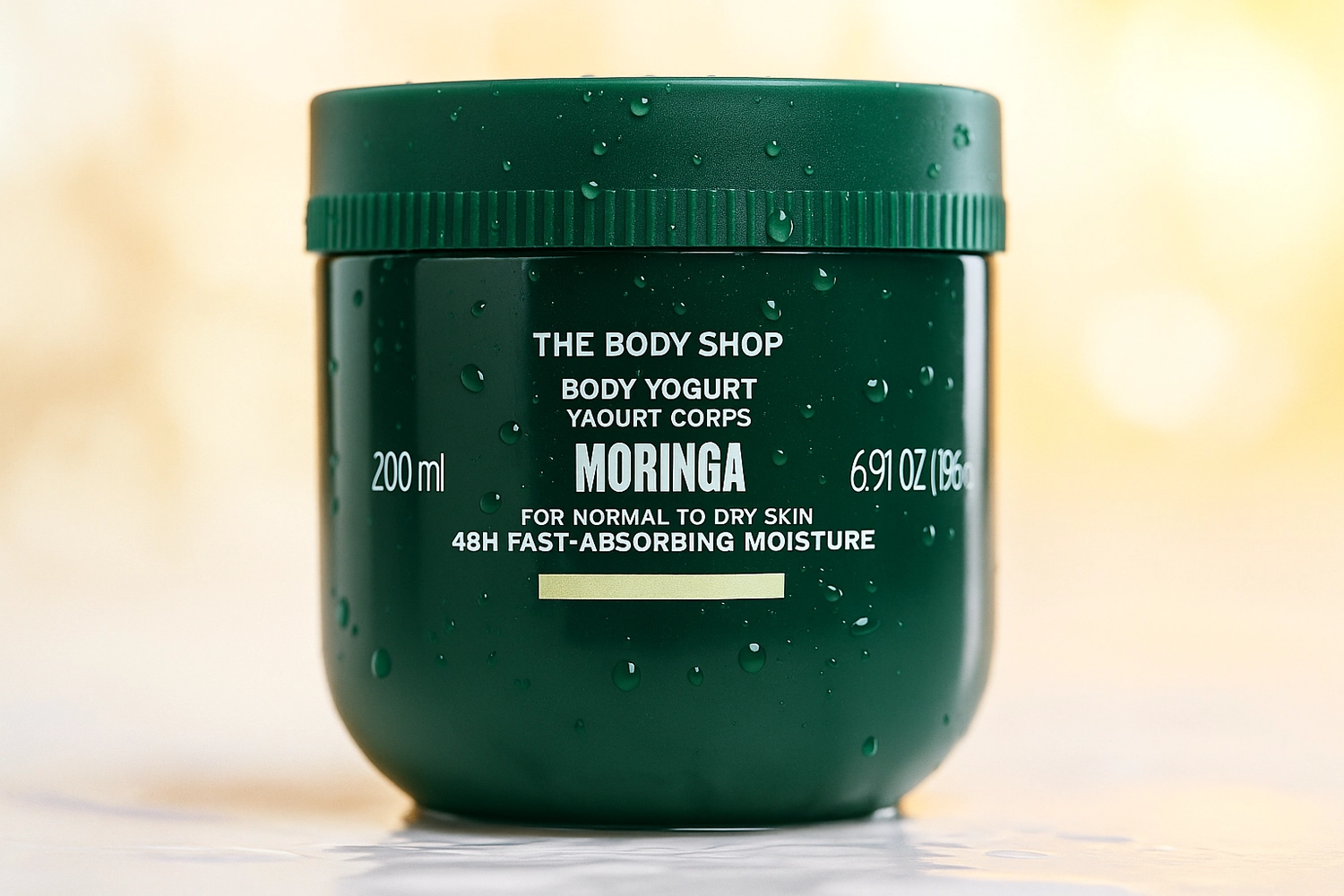 The Body Shop Moringa Vegan Body Yogurt for Dry Skin